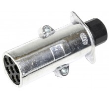 7-pin aluminum plug 24V "N" KAMAR