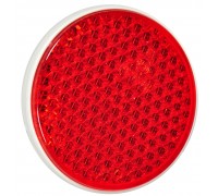 Світловідбивач круглий UO75 (червоний) KAMAR