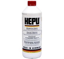 P999-G12 Концентрат охолоджуючої рідини - антифриз HEPU, 1,5л (червоний)