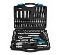 Набор головок и насадок 1/2", 1/4" (4-32мм), Cr-V, 94 предметов BERG (52-113)