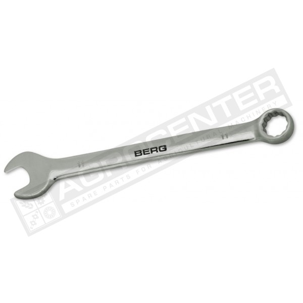Combination Wrench, Cr-V, 19mm BERG (48-313) - 1
