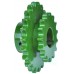 AH125782 Sprocket Z22/Z15 t19.05 [John Deere] HEAVY-PARTS ORIGINAL - 1