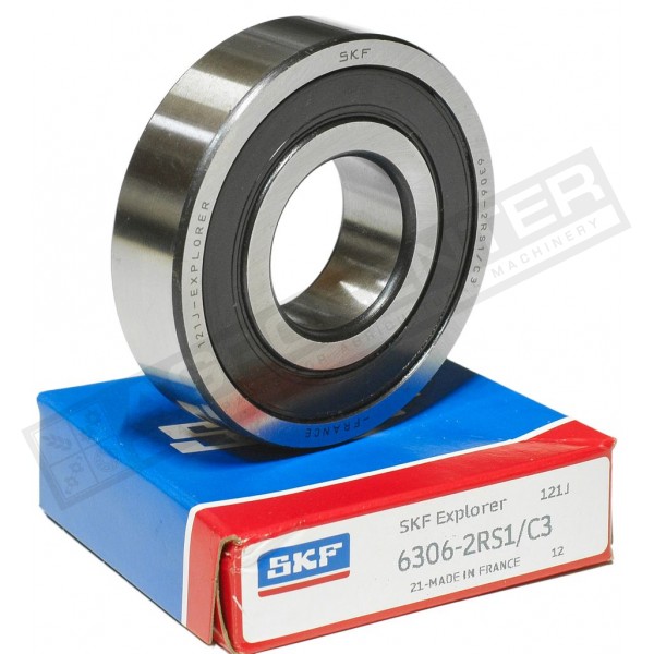 6306-2RS1/C3 Bearing SKF, AZ38467, JD7689, 238322, 84024135 - 1