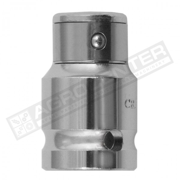 Перехідник квадрат 1/2" * 1/2"шестигранник, CrV INTERTOOL (ET-1108) - 1