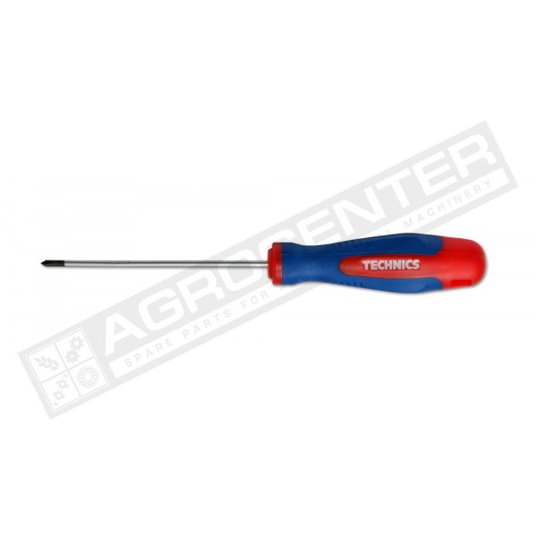 Викрутка "Master""+"  Cr-V, PH№3, 150мм Technics (46-135) - 1
