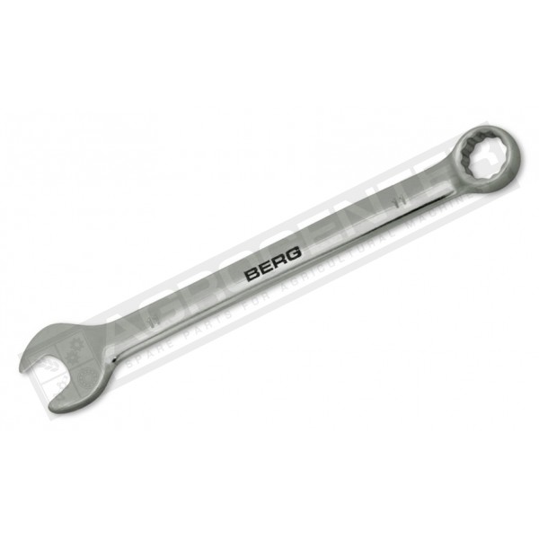 Combination Wrench, Cr-V, 9mm BERG (48-303) - 1
