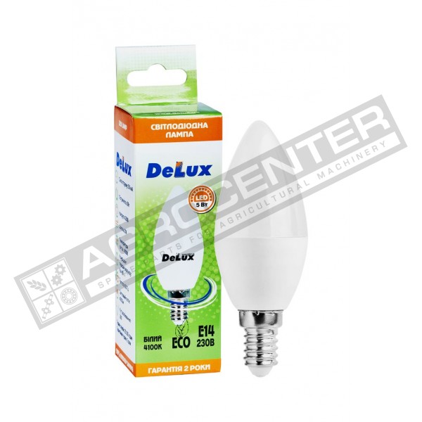 Світлодіодна LED лампа DELUX BL37В 5Вт 4100К 220В Е14