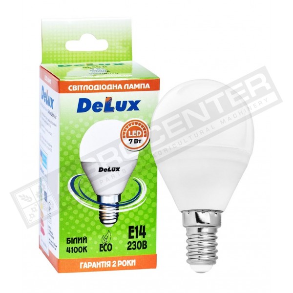 Світлодіодна LED лампа DELUX BL50Р 7Вт 4100К 220В Е14 - 1