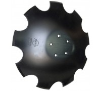 28071304 Harrow disc notched 460mm MOLBRO