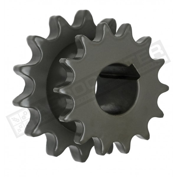642485.0 Зірочка подвійна ланцюгова d30 z14/14 t19.05/15.875 [Claas] HEAVY-PARTS ORIGINAL, 642485 - 1