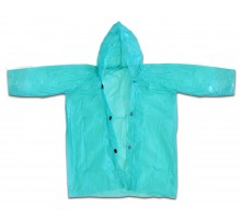 Children's raincoat with Velcro, size. 34, turquoise VST (70-163)