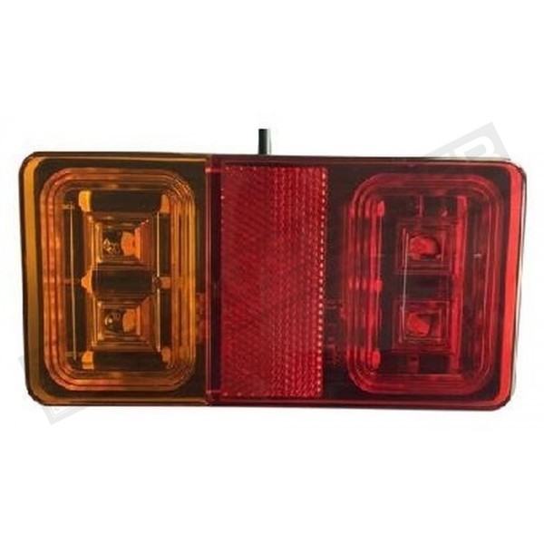 Ліхтар задній прямокутний 12/24V 16LED KAMAR - 1