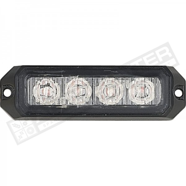 Emergency vehicle lighting 4*LED R65 R10 ( orange ) KAMAR - 1