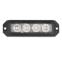 Проблисковий маячок 4*LED R65 R10 ( помаранчевий ) KAMAR