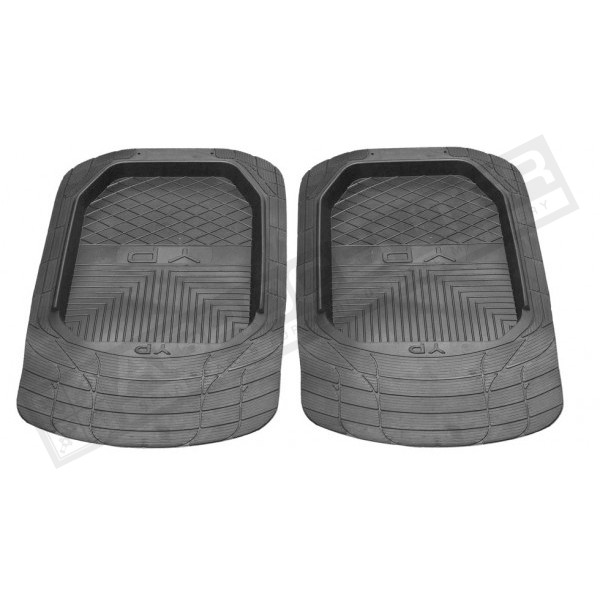 A set of universal car mats (front, 2 pcs.) YPG - 1