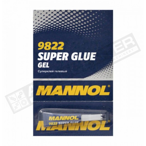 Клей секундний гелевий Gel Super Glue, 9822