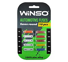 Cylindrical fuses 10 pcs.