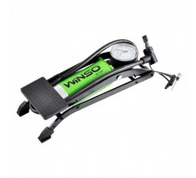 WINSO foot pump with manometer, cylinder 55*120 mm., 60 cm