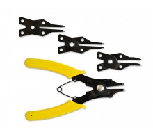 Snap ring remover, 150mm+3 attachments Technics (44-629)