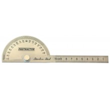 Protractor with ruler, 180°, 100mm (15-660)