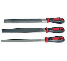 Set of metal files 200mm, 3pcs Technics (42-320)