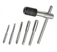 M4-M10 Set of taps with a holder, 6 pcs Spitce