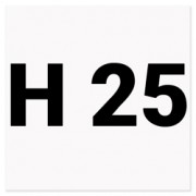 H 25