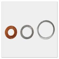 Flat Metal & Fiber Sealing Washers