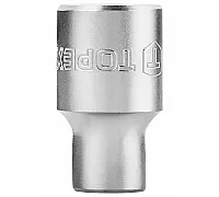 Головка шестигранная Cr-V, 1/2" 15мм TOPEX