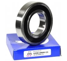 6208-2RSR C3 Подшипник ZVL, 216895, 84243622, JD30120, RE508764