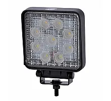 Ліхтар допоміжний LED 9*3W ( квадратний ) KAMAR