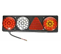 L0048—A Right rear LED lamp, 24V ( 4-section ) KAMAR
