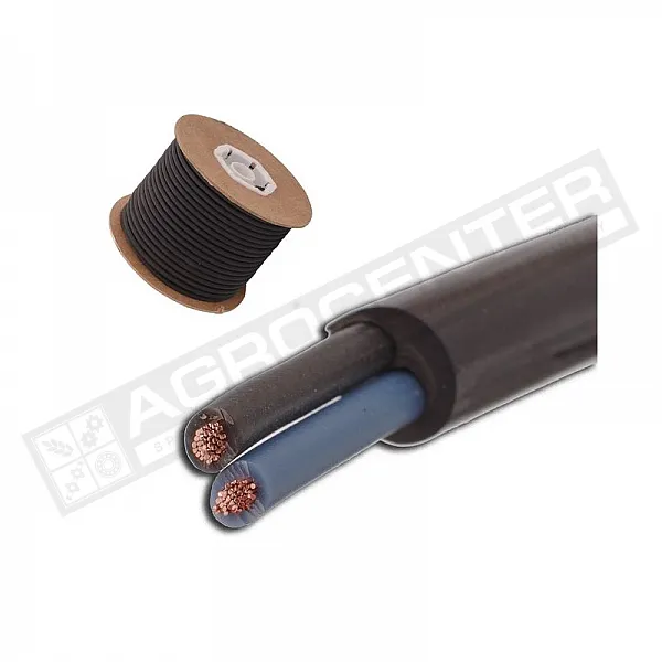 Провод OMY 2*1,0 ( черный ) KAMAR - 1