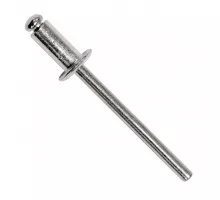 Aluminum rivets 3.2*10.0mm, 50pcs INTERTOOL (RT-3210)