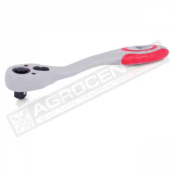 Рукоятка з храповим механізмом на 72 зубов 1/2",  вигнута Cr-v (Professional) INTERTOOL - 1