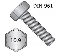 M16*80*1.5 Bolt 10.9 DIN 961 KOELNER