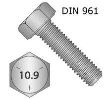 M16*80*1.5 Bolt 10.9 DIN 961 KOELNER