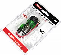 Car cigarette lighter EURO with illumination
