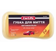 Губка для мойки автомобильная Carlife SOFT