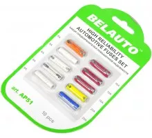 Cylindrical fuses of increased reliability 5A, 8A, 16A, 20A BELAVTO