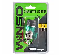 Прикуриватель автомобильный евро с подсветкой WINSO