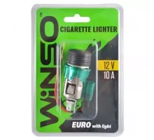 Прикурювач автомобільний євро з підсвіткою WINSO (210110)