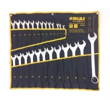 Combination Wrench in a cloth cover, Cr-V 25pcs (6-32mm) Sigma
