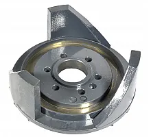 549315 support plate + 549316 teeth, to variator 549313 [Claas Lexion]