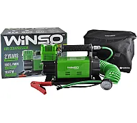Car air compressor 10 Atm, 160 l/min. 600 W, cable 2 m., hose 7.4 m (129000) WINSO
