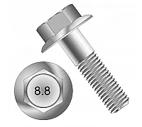 M10*35 Болт с фланцем 8.8 DIN 6921 + (100)  KOELNER