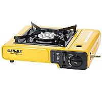 Плита газовая одноконфорочная с пьезоподжигом и адаптером Sigma (2903431)