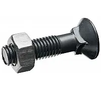 M12*50 Болт 8.8 DIN 608 + M12 Гайка 8 DIN 934 (уп/100-100шт), 15000027 / 129348