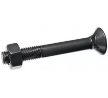 M12*85 Болт 12.9 DIN 608 + M12 Гайка 10 DIN 934 (уп/50-50шт), 12859608 / 1293410
