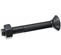 M12*85 Болт 12.9 DIN 608 + M12 Гайка 10 DIN 934 (уп/50-50шт), 12859608 / 1293410